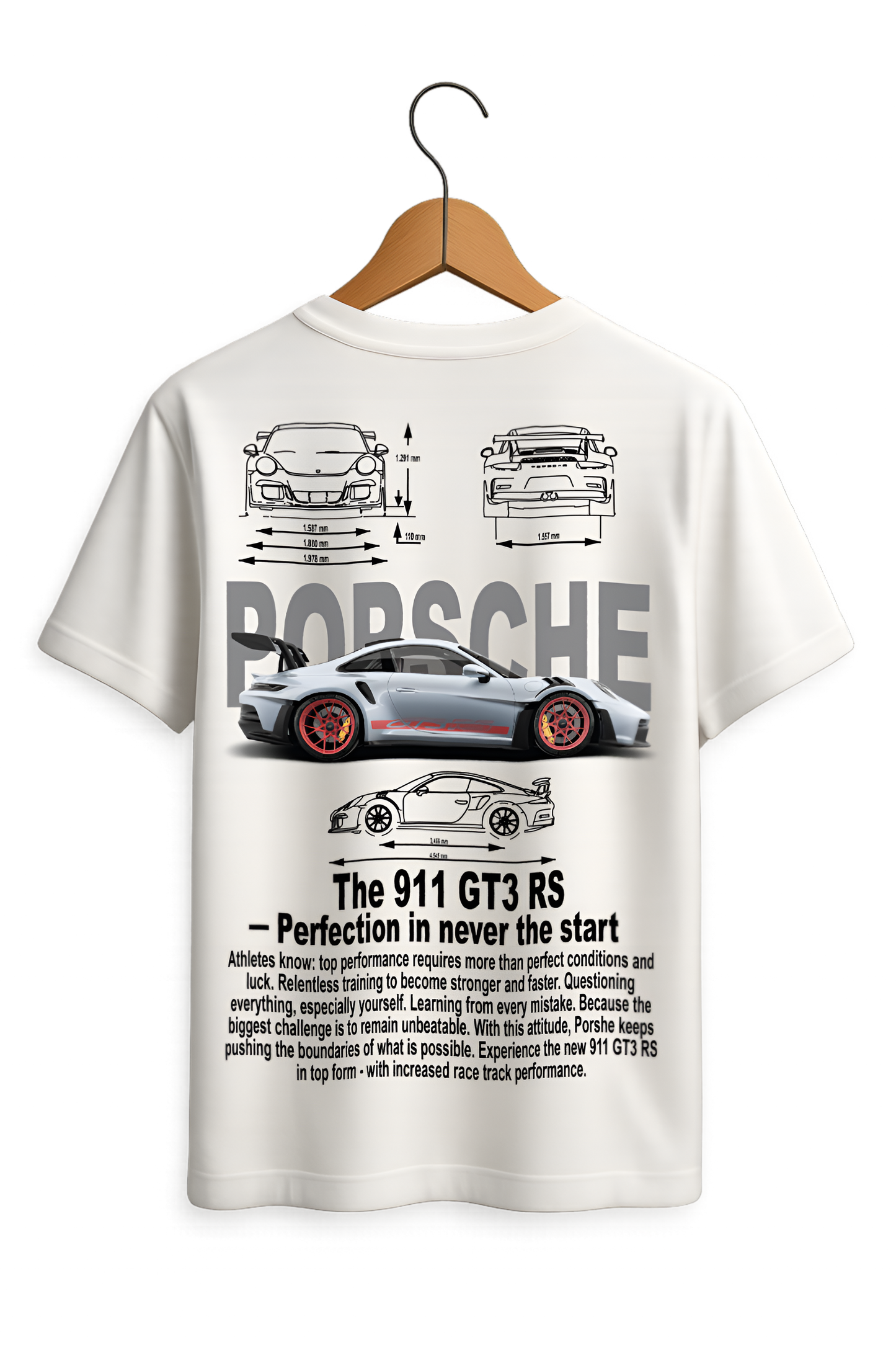 Porsche 911 GT3 RS Blueprint Tee