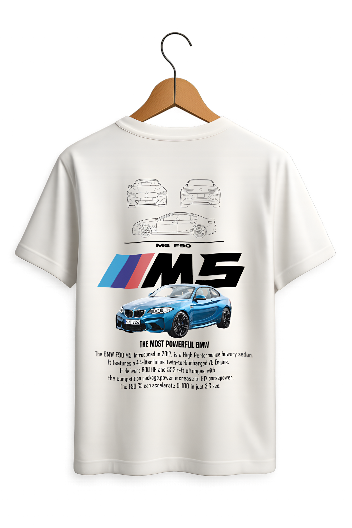 BMW M5 F90 Performance Tee