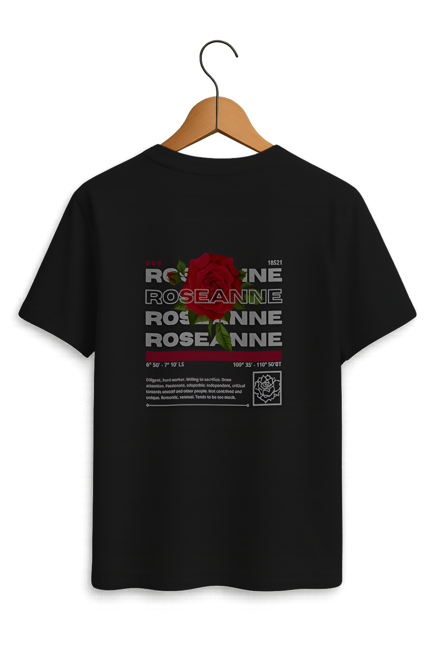 Roseanne Vintage Rose Graphic Tee
