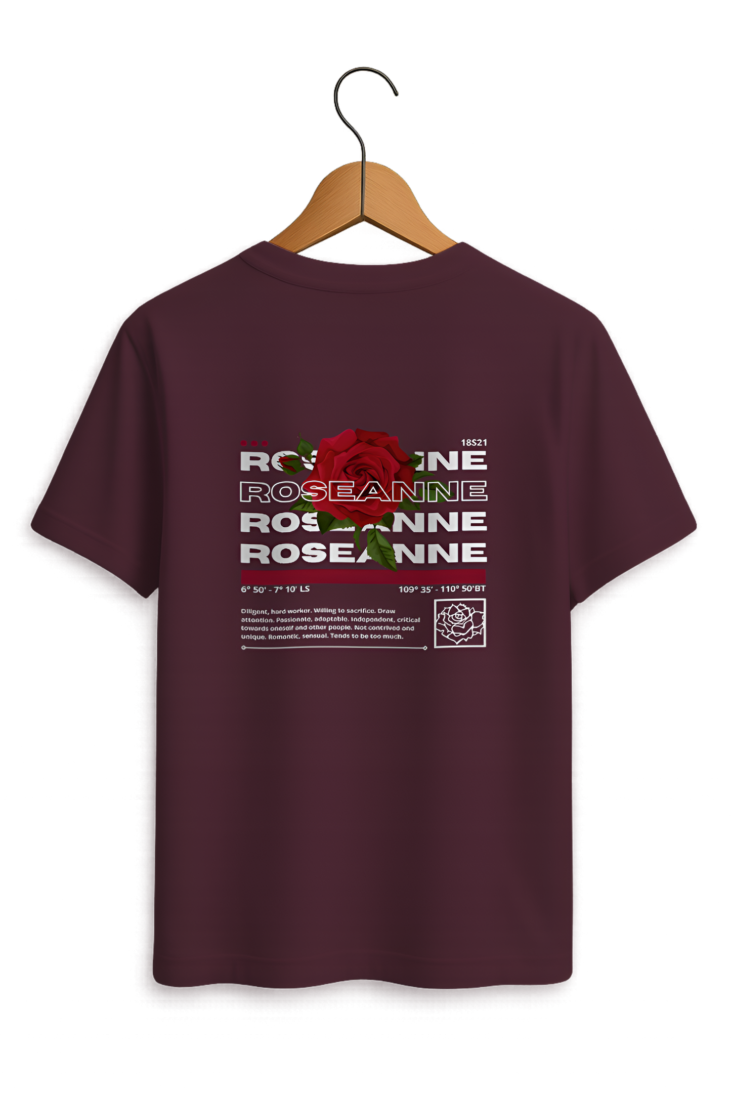Roseanne Vintage Rose Graphic Tee