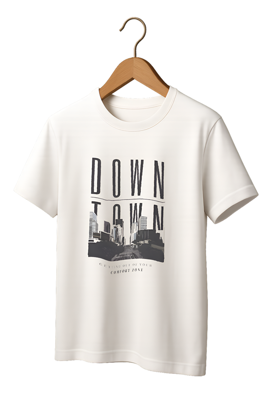 Downtown Urban Graphic Tee - Minimalist Collection