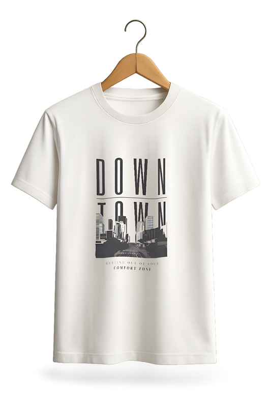 Downtown Urban Graphic Tee - Minimalist Collection