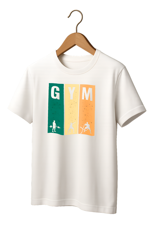 GYM Retro Fitness Graphic Tee