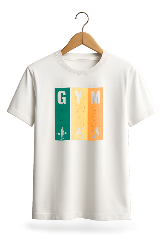 GYM Retro Fitness Graphic Tee
