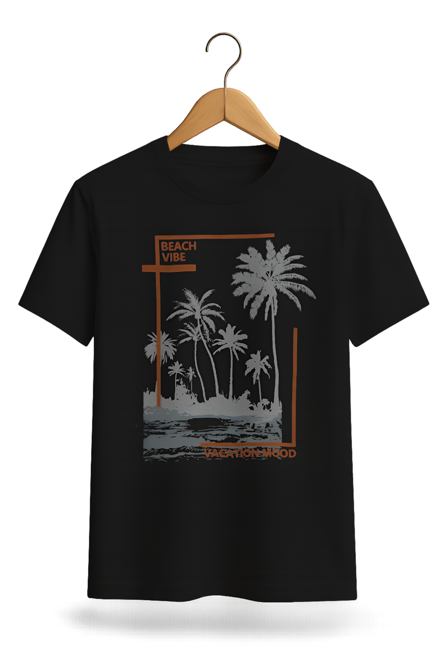 Beach Vibe Vacation Mode Tee - Minimalist Collection