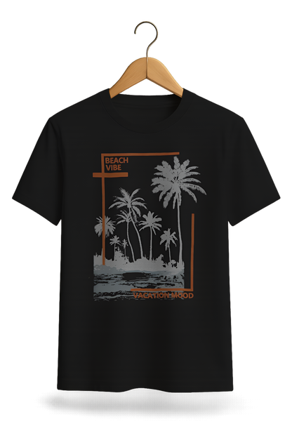 Beach Vibe Vacation Mode Tee - Minimalist Collection
