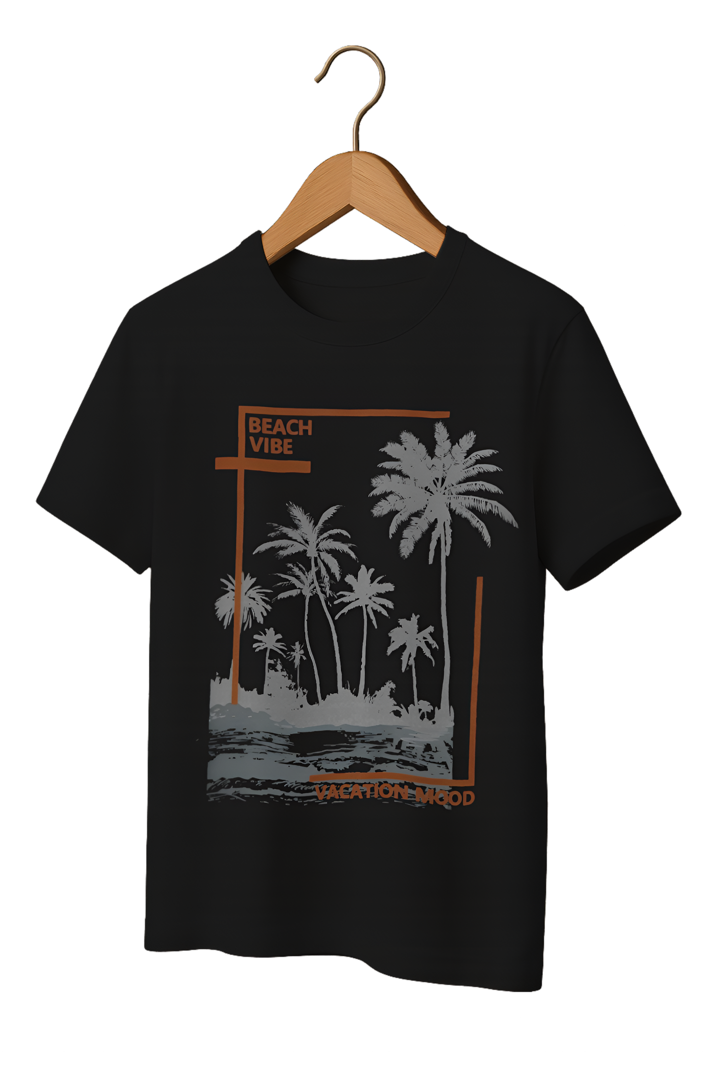 Beach Vibe Vacation Mode Tee - Minimalist Collection