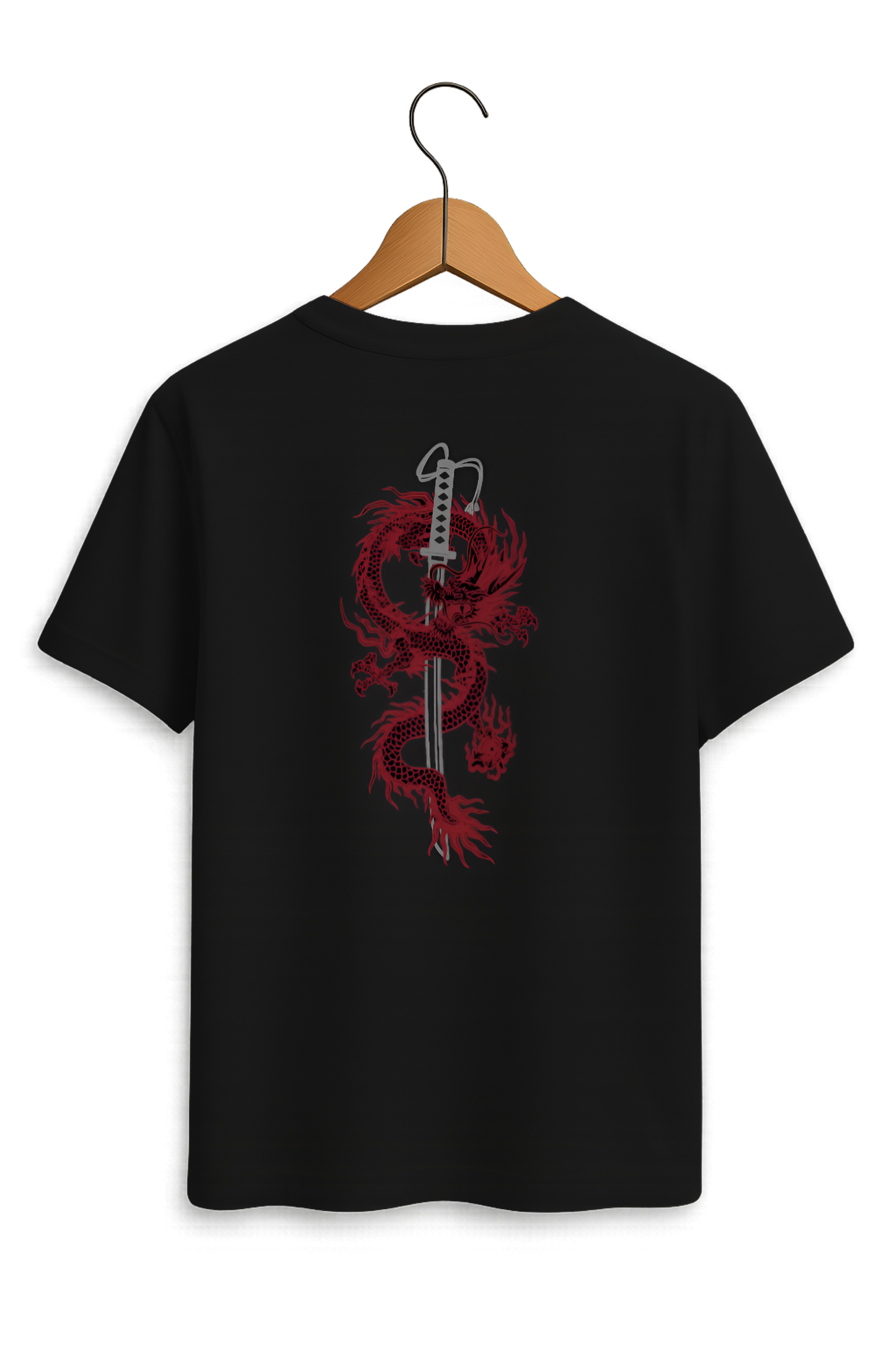 Crimson Serpent Blade Tee