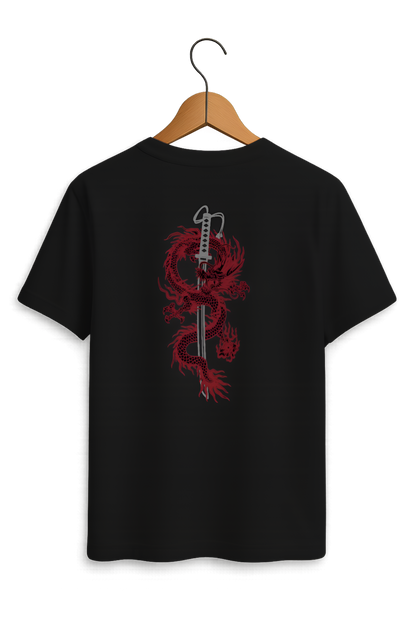 Crimson Serpent Blade Tee