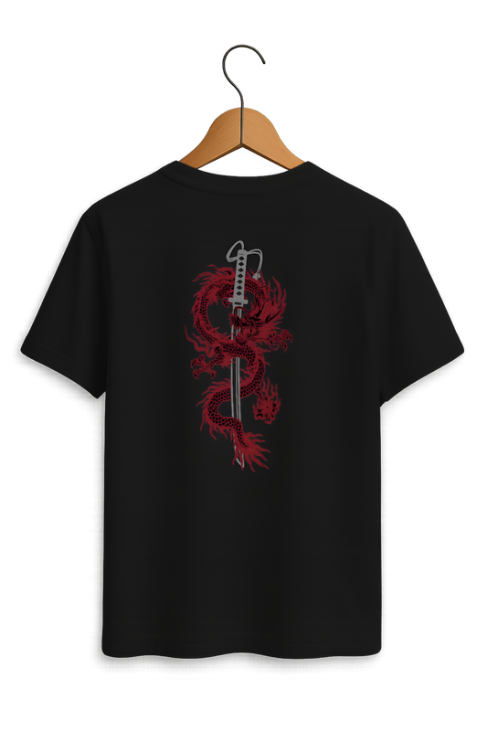 Crimson Serpent Blade Tee