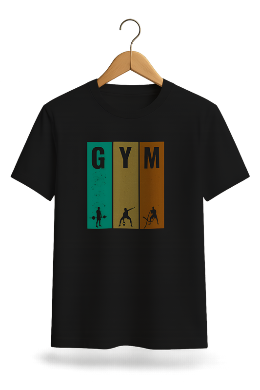 GYM Retro Fitness Graphic Tee