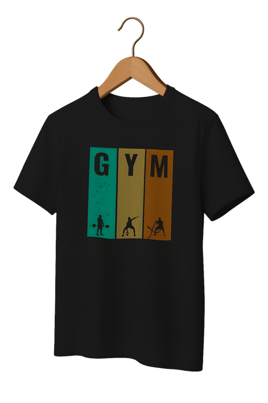 GYM Retro Fitness Graphic Tee