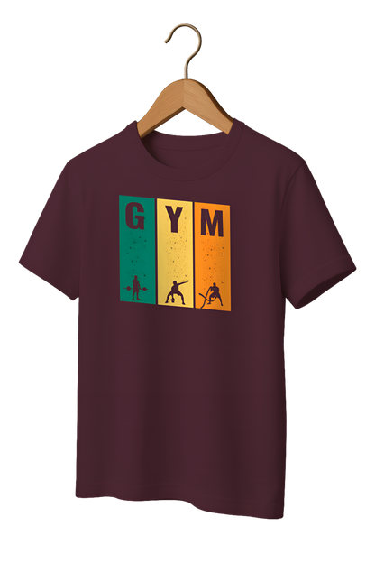 GYM Retro Fitness Graphic Tee