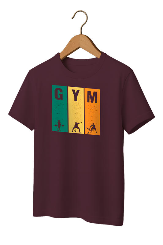 GYM Retro Fitness Graphic Tee
