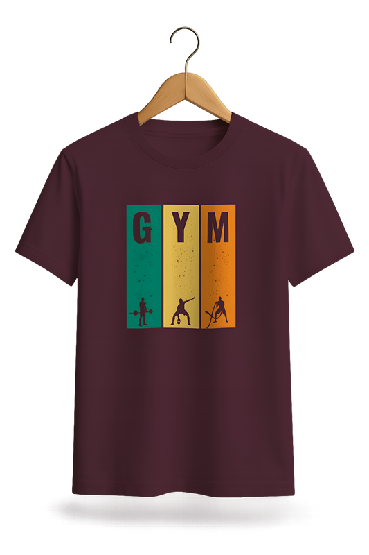 GYM Retro Fitness Graphic Tee