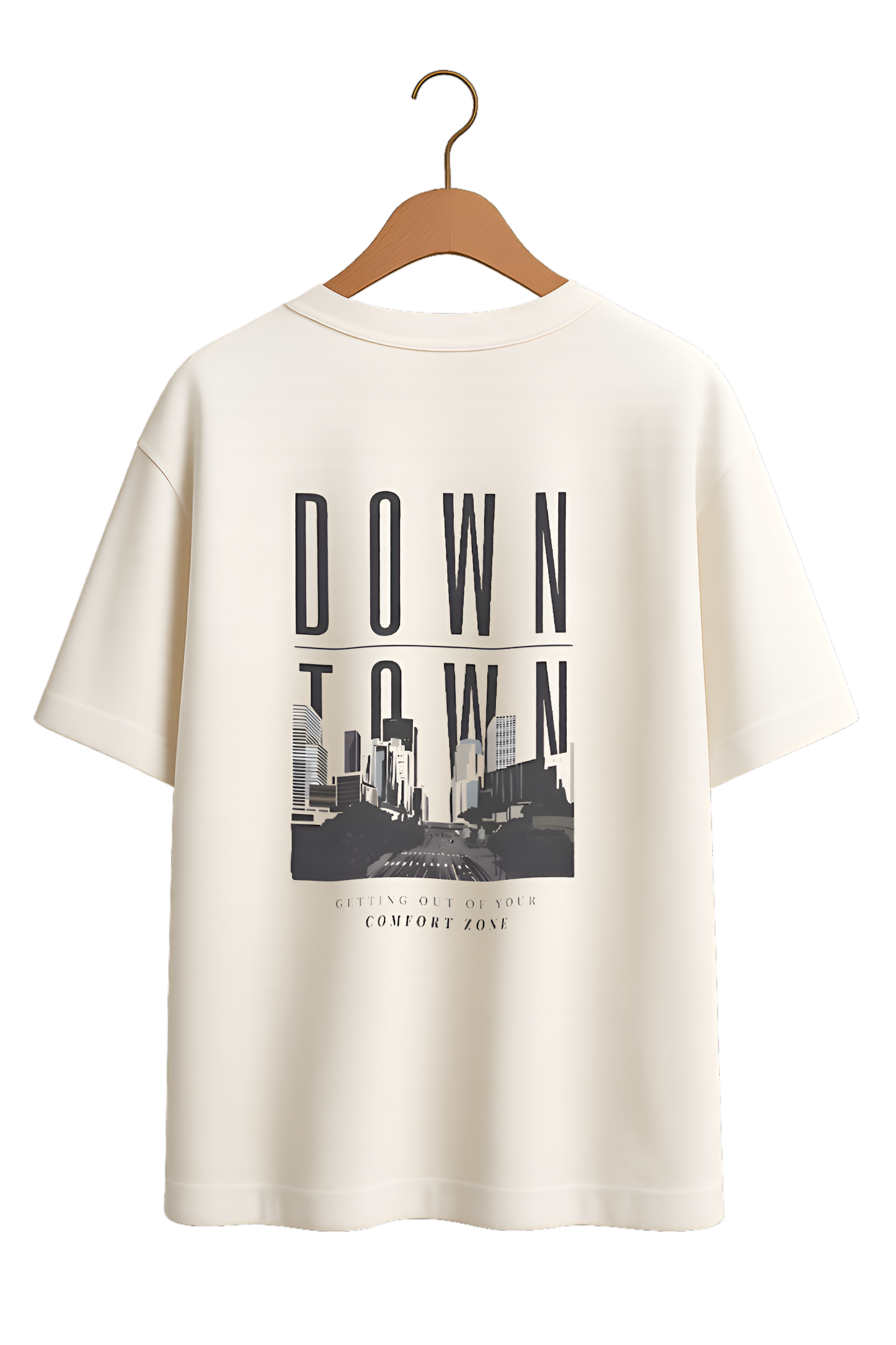 Downtown Urban Graphic Tee - Minimalist Collection